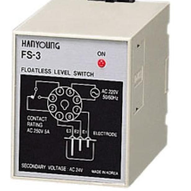 Floatless Level Switch Hanyoung - FS-3A FS-3 FS 3A Water Control FS3A