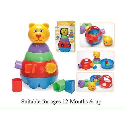 Funtime Teddy The Bear Shape Sorter/mainan edukasi anak 5038