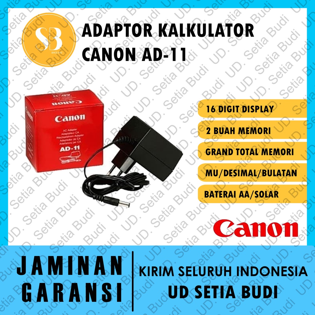 Adaptor Kalkulator Print Canon AD-11