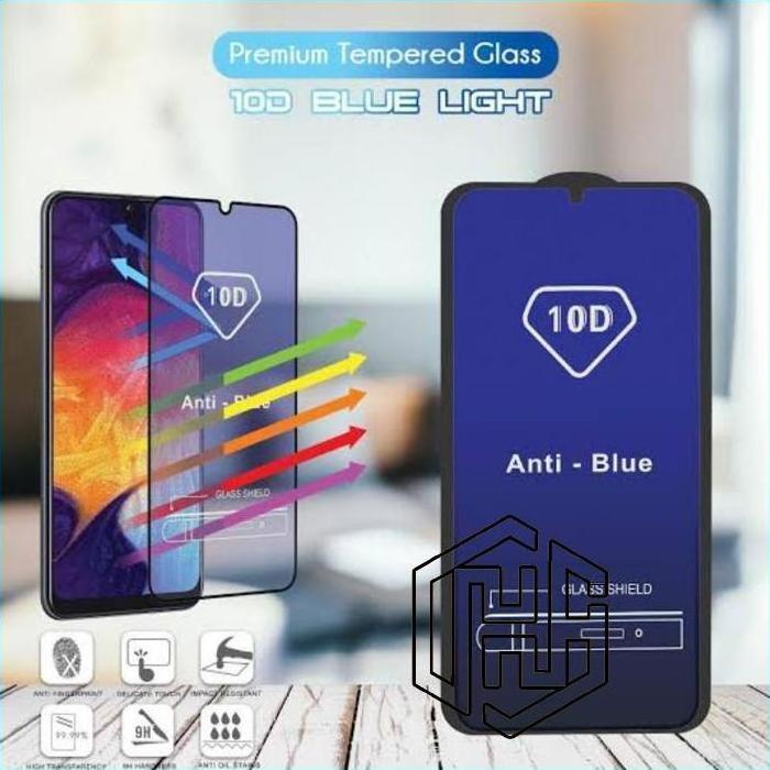 TG TEMPERED GLASS FULL ANTI BLUE LIGHT XIAOMI REDMI NOTE 9 NOTE 9 PRO
