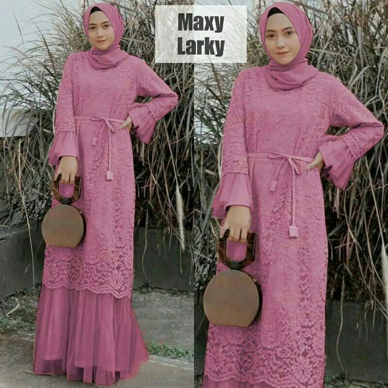 MAXI LARKY BROKAT / MAXI DUYUNG JUMBO GOOD QUALITY