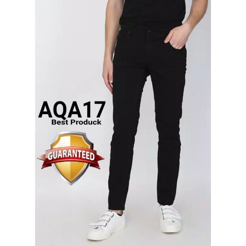  Celana  Chino  Slimfit Pria Wanita  AQA17 Shopee Indonesia