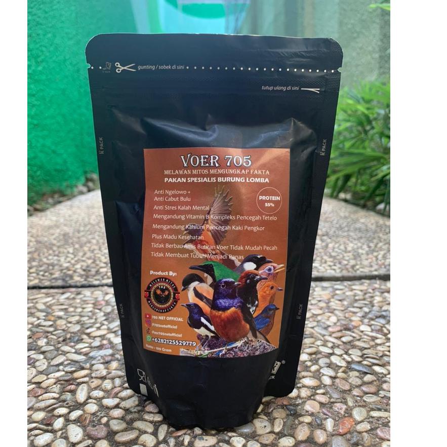 ❀ VOER 705 BLACK PREMIUM KEMASAN 100 GRAM ◊