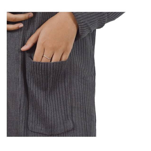 Long cardigan belle Oversize Line Premium | Cardy Saku | Sweater Rajut