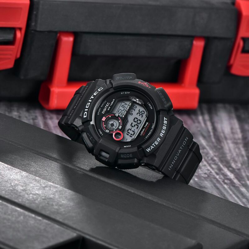 Jam Tangan Pria Digitec DG 5028 / Mudmen DG 5028 Digital Rubber Original Digitec 5028 Mudmen