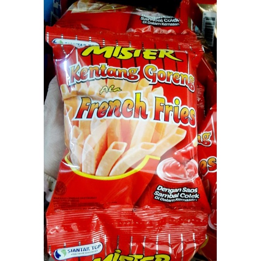 

Mister French Fries 17 gr x 10 pcs