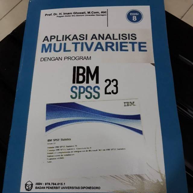 Jual Buku Aplikasi Analisis Multivariete Dengan Program Ibm Spss 23 Imam Ghozali Edisi 8 Shopee Indonesia