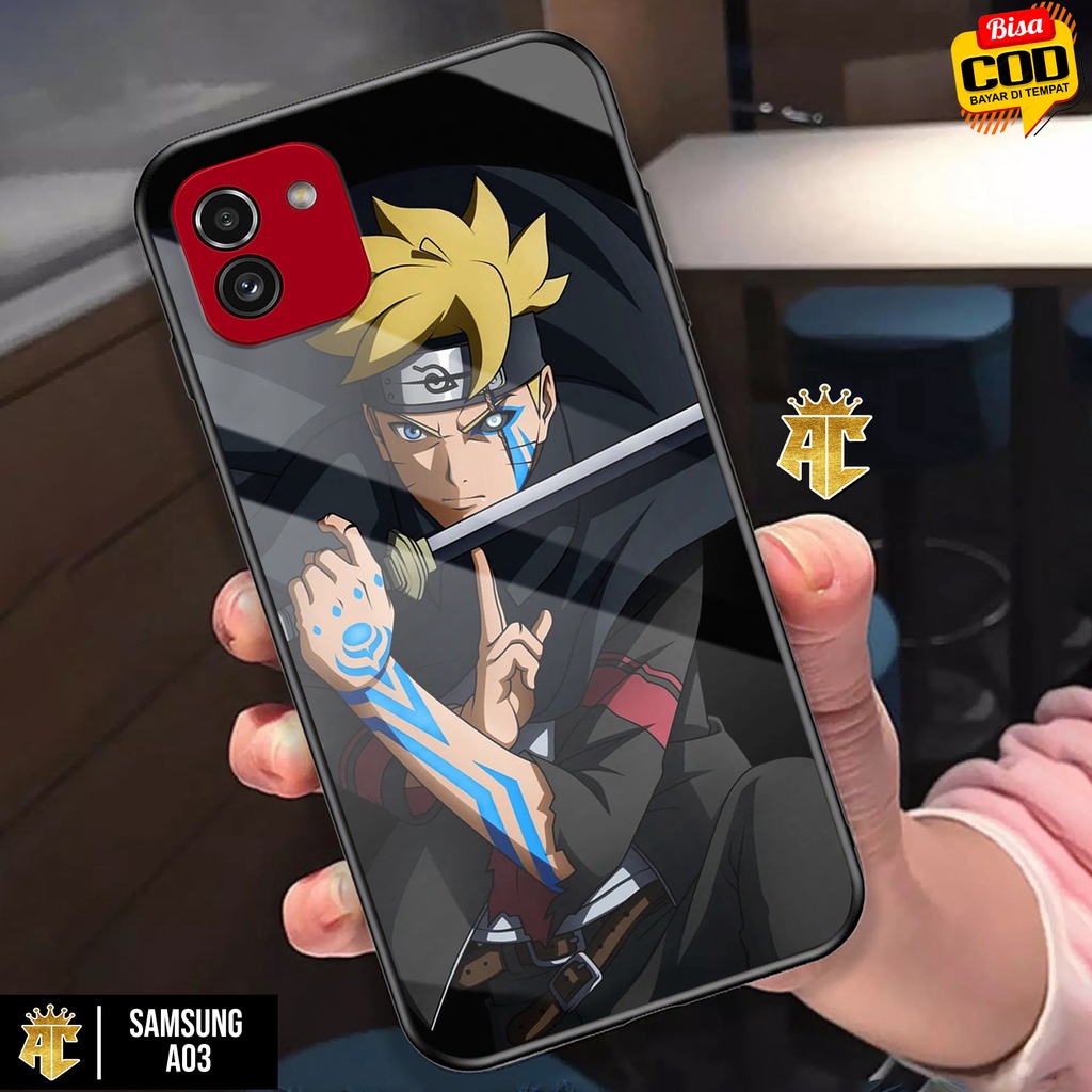 Case SAMSUNG A03 - Casing SAMSUNG A03 Terbaru 2021 AERO CASE [ MOTIF NRT ] Silikon SAMSUNG A03  -  C