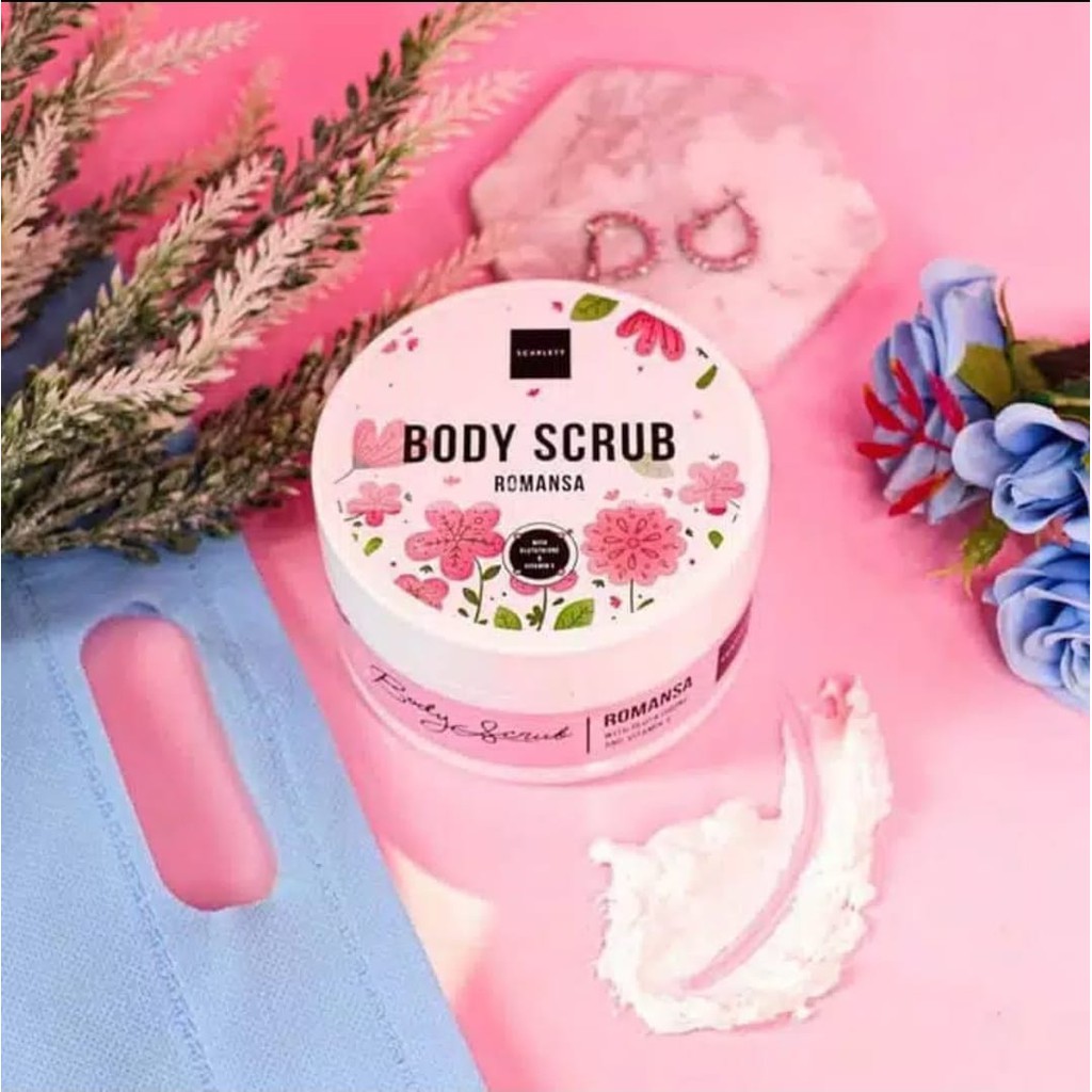 SCARLETT Whitening Body Scrub Original by Felicya Angelista