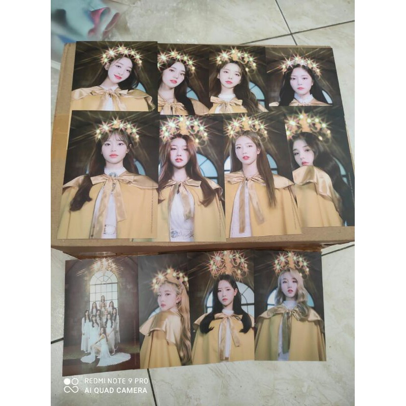 LOONA OFFICIAL LIGHTSTICK POSTCARD