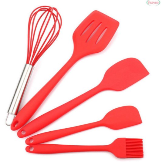 Peralatan masak sutil spatula set 5pcs- sosoyo