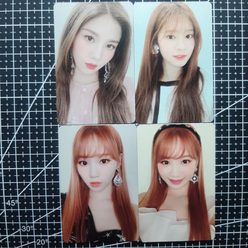 kim minju kim chaewon honda hitomi iz*one photocard album heartiz heart*iz violeta sapphire pc izone
