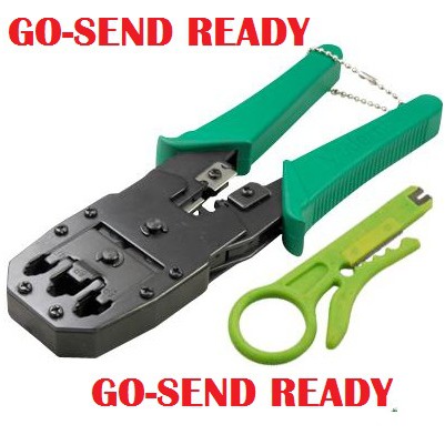 Crimping Tools RJ-45 Dan Rj-11 3 Hole