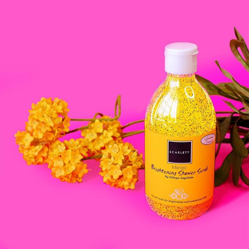 lotion scarlett | shower scrub scarlett | serum scarlett | facial wash scarlett | scrub scarlett