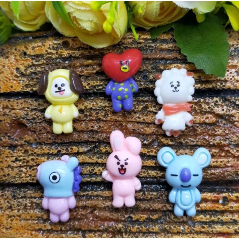 Clay Resin Tempel Clay Resin Premium Clay Resin Karakter BTS Clay BTS