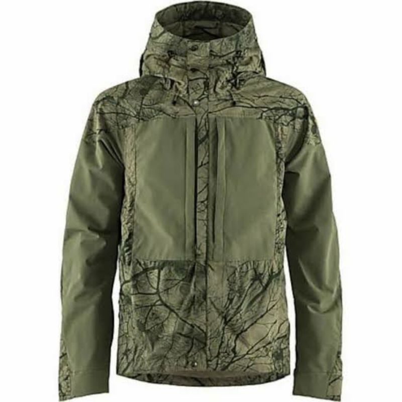 FJALLRAVEN KEB JACKET GREEN CAMO MENS ORIGINAL