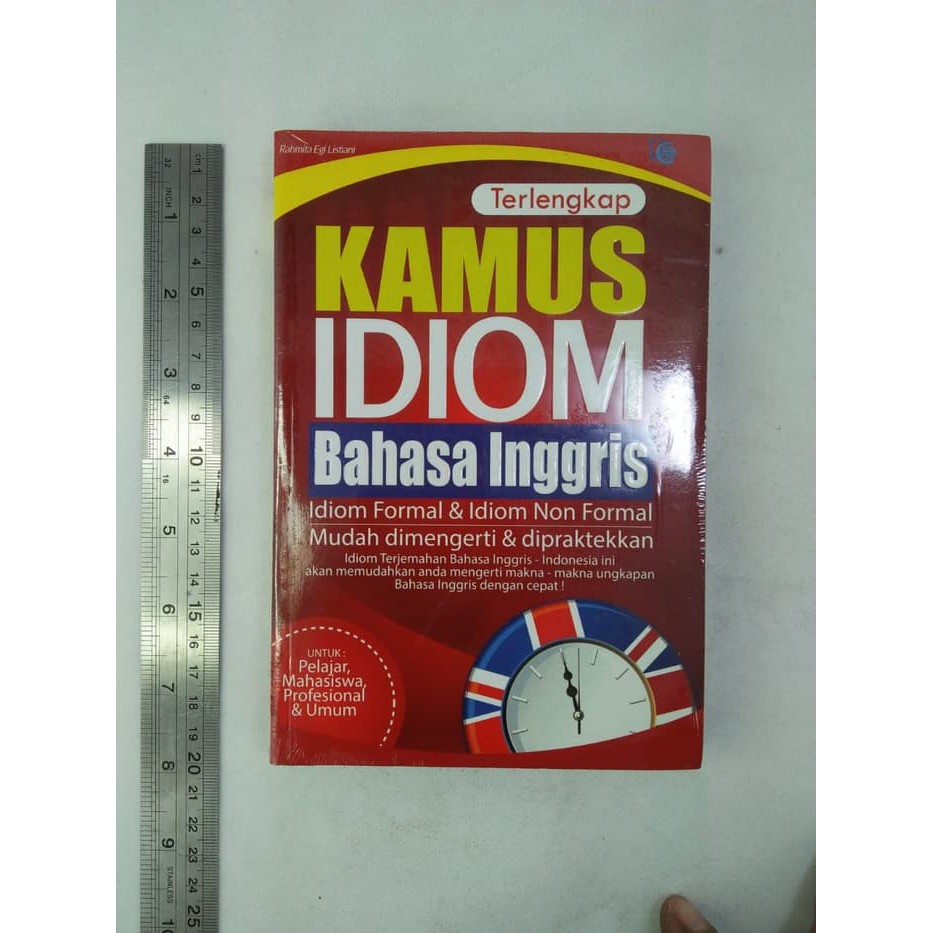 buku kamus idiom bahasa Inggris
