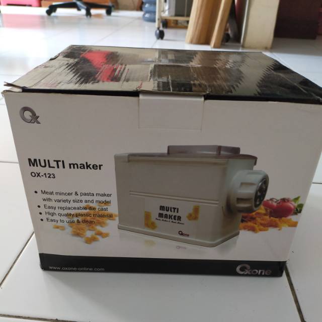 OX-123 Multi Maker - Pasta & Noodle Maker (preloved)