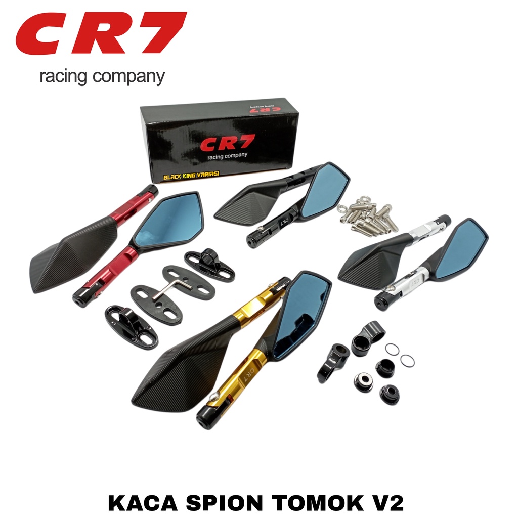 Spion Tomok CNC V2 V5 Spion Tomok Full Cnc Universal Nmax Aerox Beat Mio Vario Vixion Ninja Spion Motor CR7 Universal