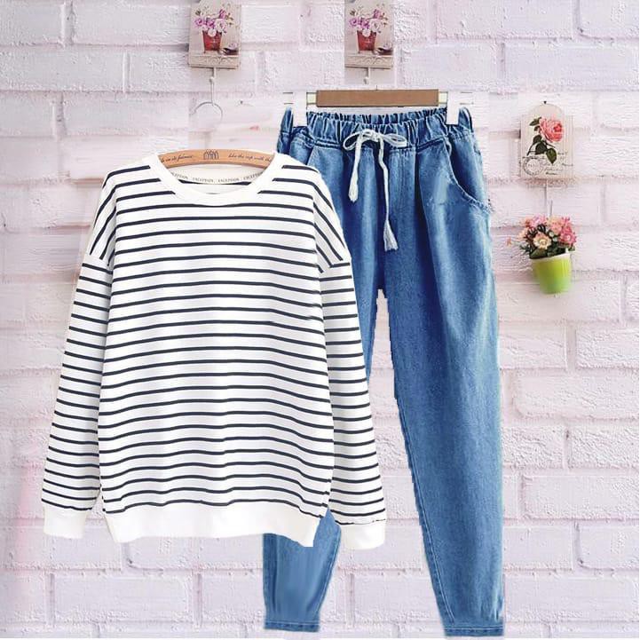 baju SETELAN wanita ANJANI SALUR -   JLS