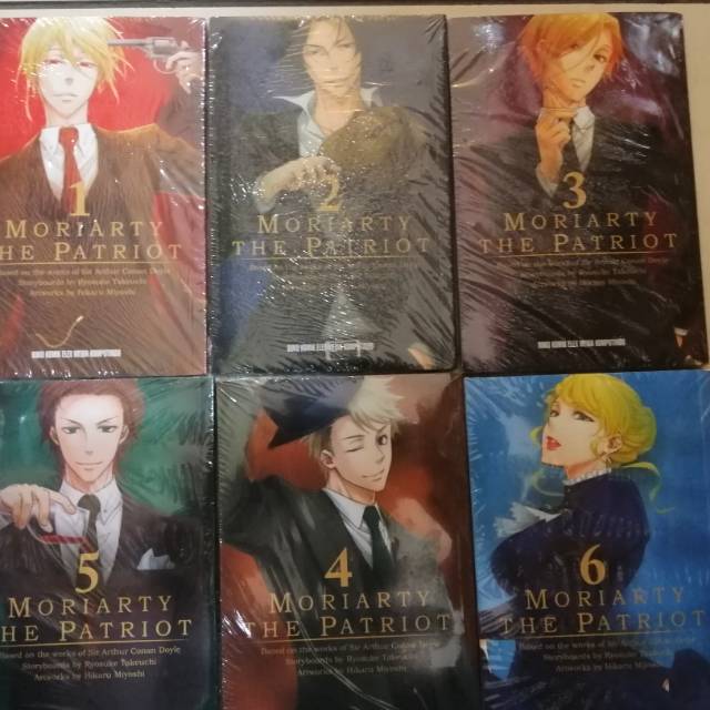 (READY) PAKET Komik Moriarty The Patriot 1 sampai 6 / ORIGINAL BOOK