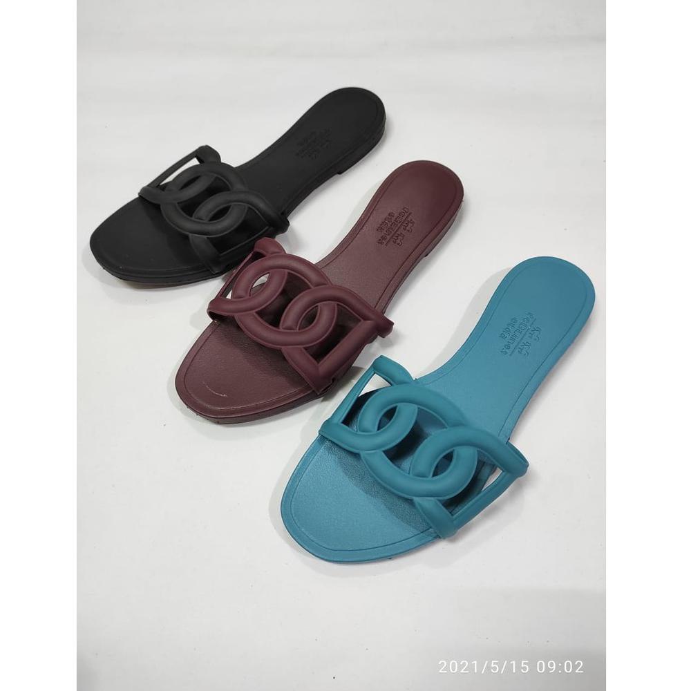 [KODE YBKLJ] 369Hermes Oran Sandal Women import quality Trendy / Sandal wanita