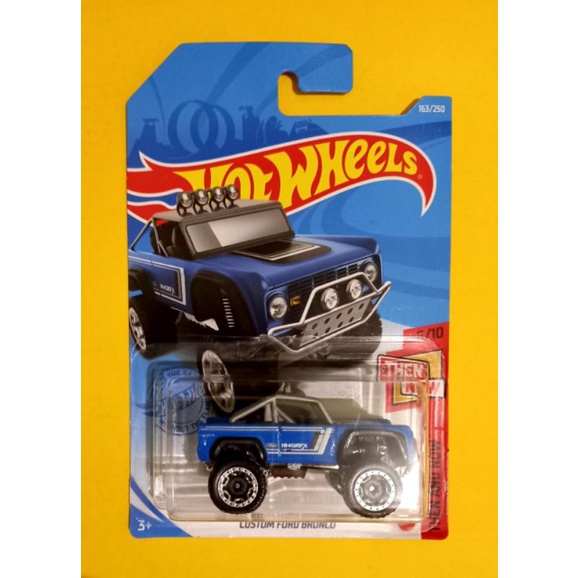 Hot Wheels Custom Ford Bronco