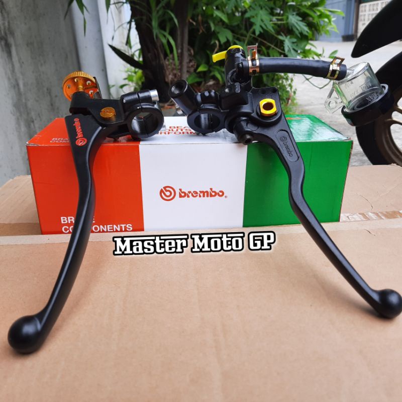 master rem classic Handle kopling kiri classic manual master rem tabung Br€mbo italy klasik master rem tabung MX Satria fu Rxking Vixion tiger sonic Cb R25 ninja klx CRF