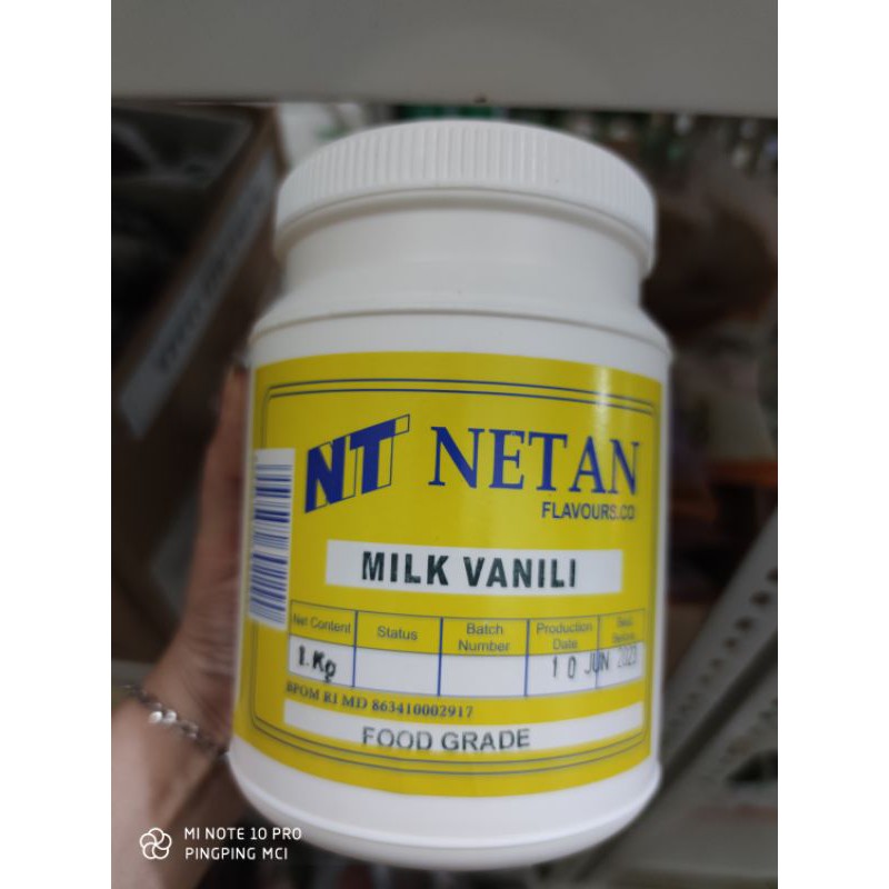 

Netan Vanili Milk repack 50gr