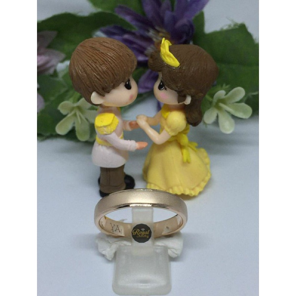 cincin kawin perak,cincin nikah pria,tunangan rosegold