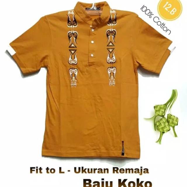 BAJU KAOS KOKO PRIA LENGAN PENDEK