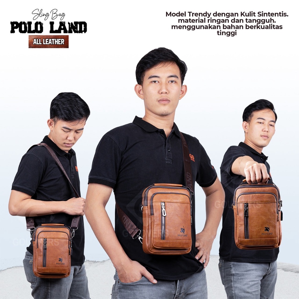 Tas Selempang Import Pria Terbaru Pouch Bag Anti Air Waterproof Sling Bag