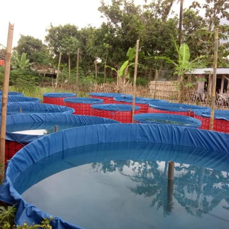 kolam bulat diameter 2 tinggi 1