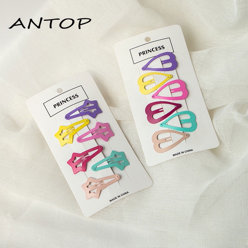 Color Side Hair Clip Korean Cute Hairpin Headdress Women's Accessories ANTOP