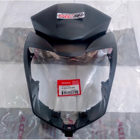 COVER TUTUP BATOK LAMPU DEPAN VISOR SPEEDOMETER VERZA WARNA HITAM BLACK ORI ORIGINAL 6130A-K18-900