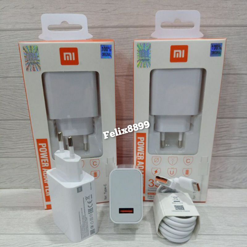 CHARGER XIAOMI 33W 55W 65W 67W 120W Type C TURBO CHARGE Fast Charging