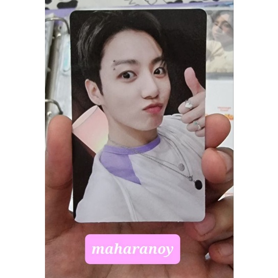 JUNGKOOK JK BTS SOWOOZOO DVD PHOTOCARD OFFICIAL