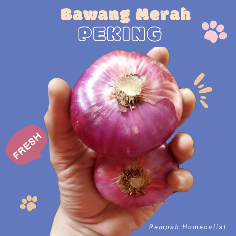 Bawang Merah Peking 1Kg Bawang Merah India