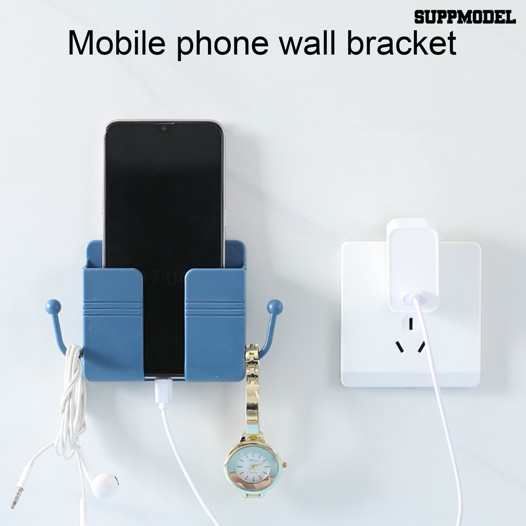 Sdl Kotak Organizer Gantung Dinding Multifungsi Holder Handphone / Remote Control Untuk Rumah