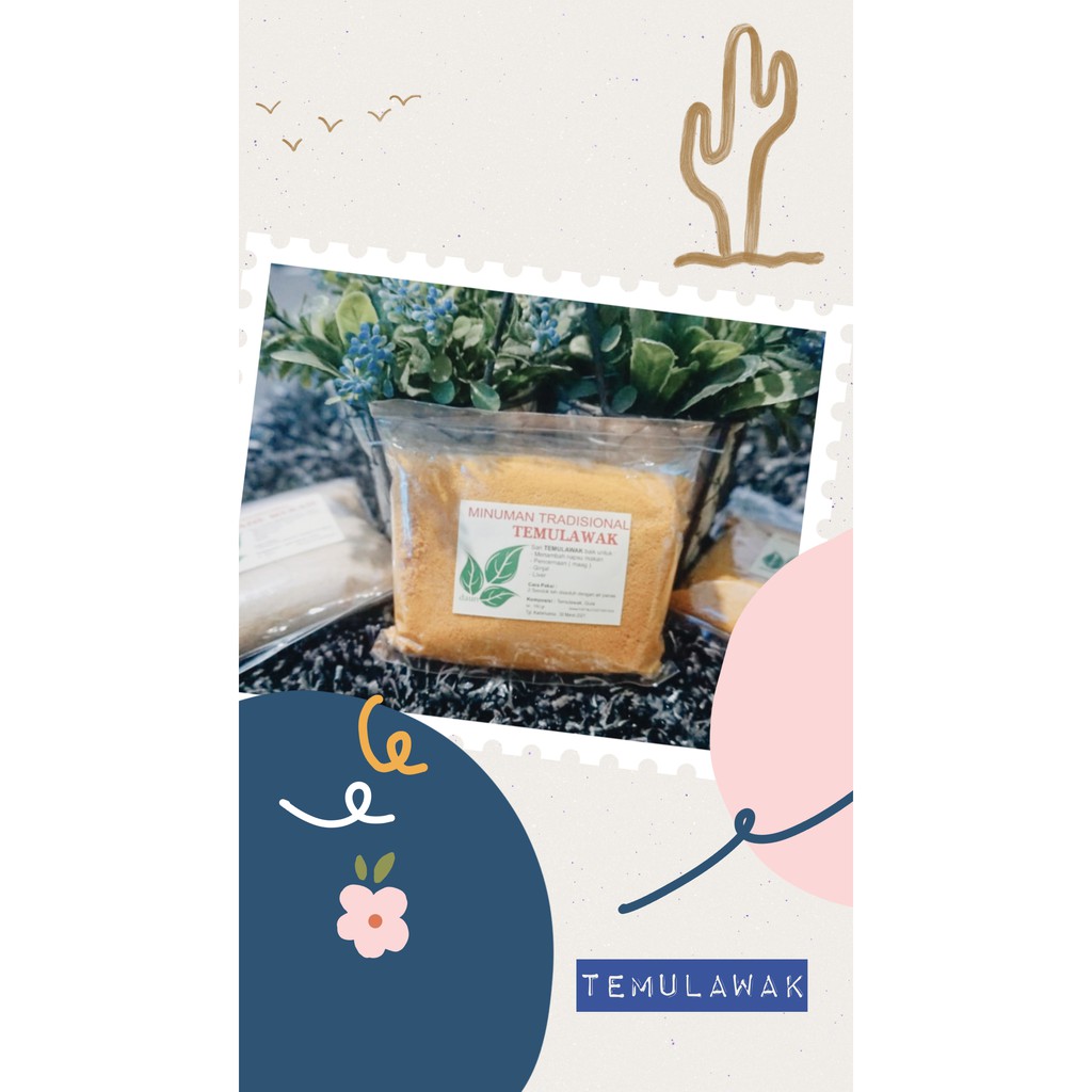 

Jamu Serbuk Temulawak Seduh