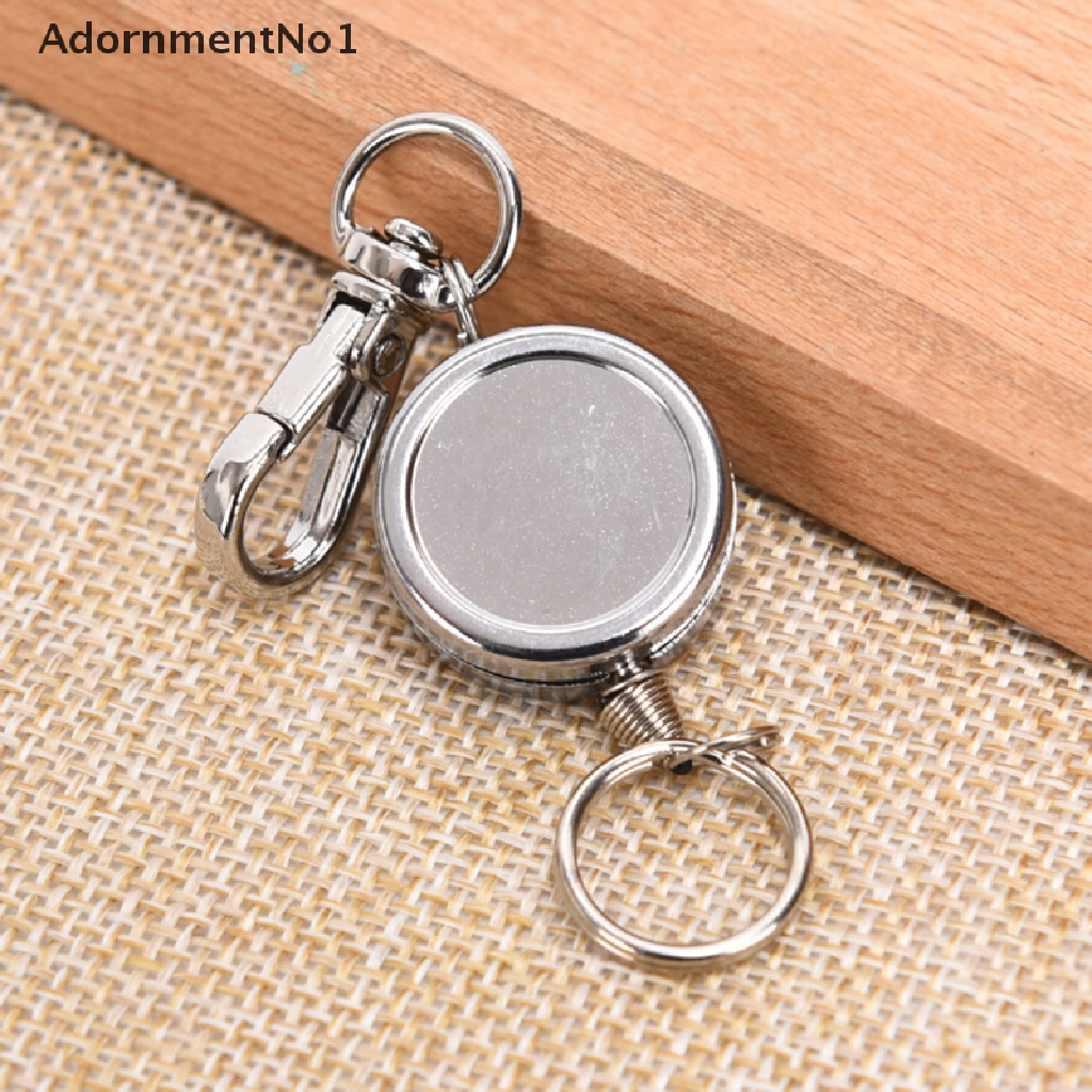 (AdornmentNo1) Gantungan Kunci Carabiner Retractable