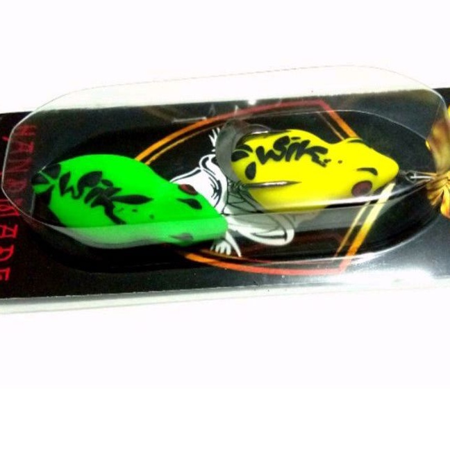 Umpan pancing softfrog kodok lure casting double blade bonus bodi 1 buah