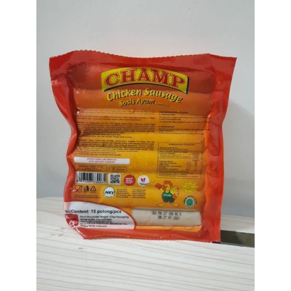 

sosis champ ayam @15pcs