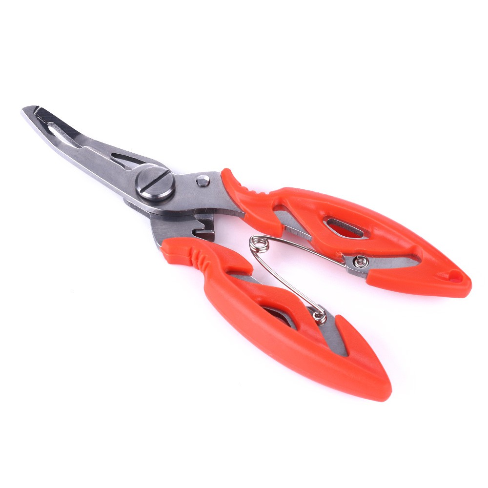 HENGJIA Fish Pliers Perlengkapan Memancing Penjepit Ikan Bahan Stainless Steel Fishing Tang Kail