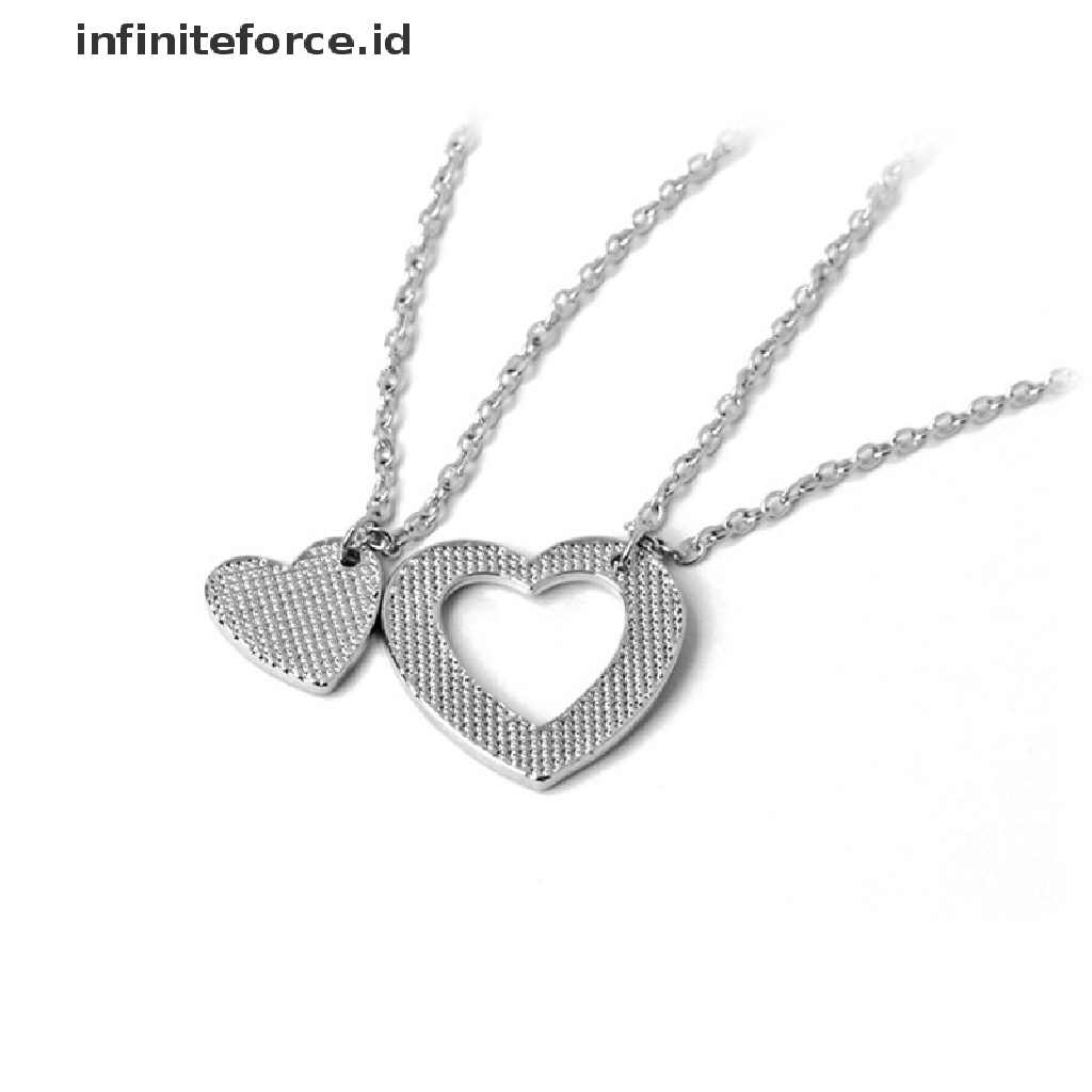 Infiniteforce.id 2pcs / Set Kalung Rantai Liontin Tulisan Big Sister Untuk Wanita