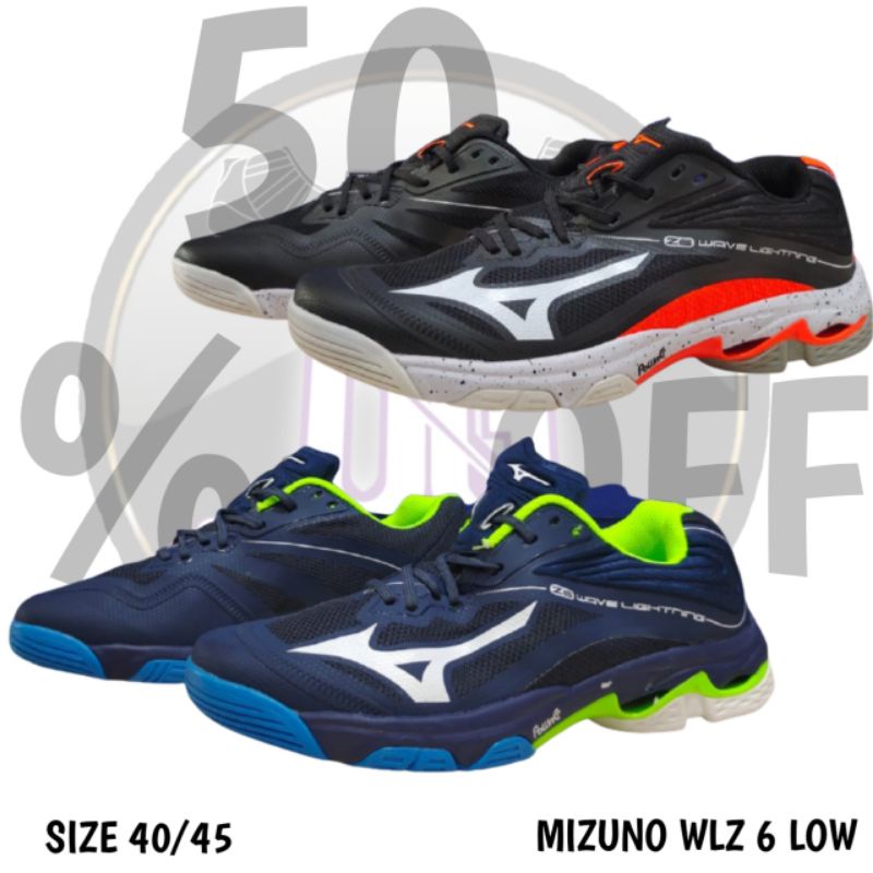 SEPATU VOLLY MIZUNO WLZ 6 LOW/SEPATU VOLY VOLLY IMPORT VIETNAM/MIZUNO WLZ 6 LOW MIZUNO WAVE LIGHTING