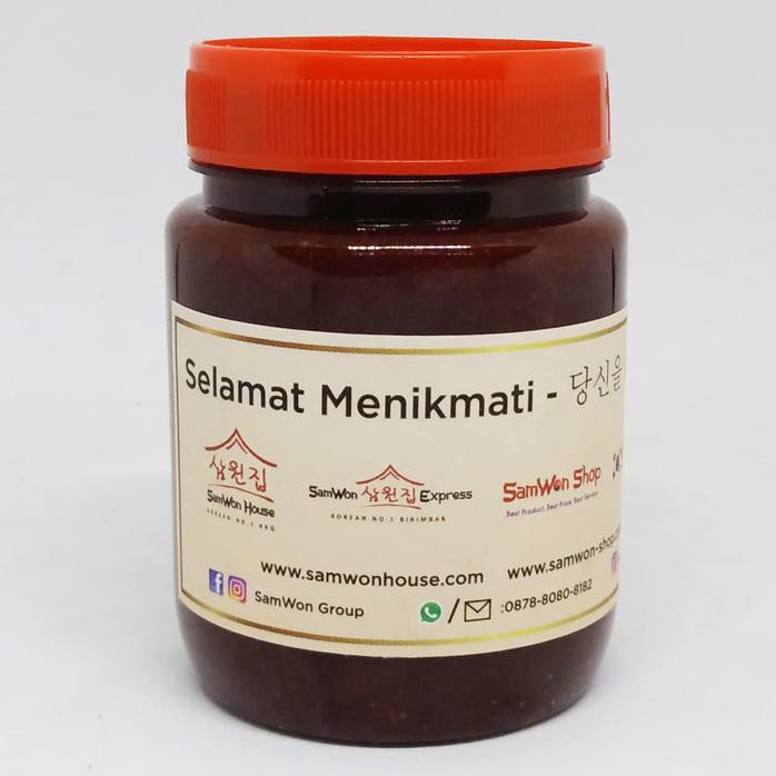 

SAMWON TTEOKBOKKI / TOKPOKI SAUCE SAUS PEDAS ALA KOREA HALAL 250 GRAM