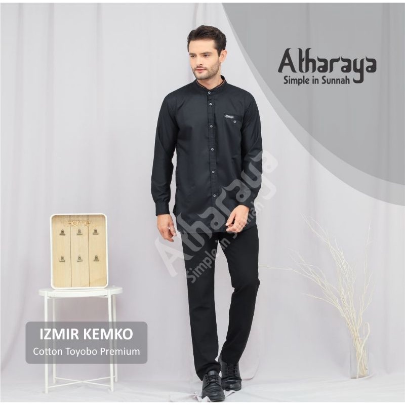 Kemeja Koko Lengan Panjang Toyobo Premium IZMIR By Atharaya