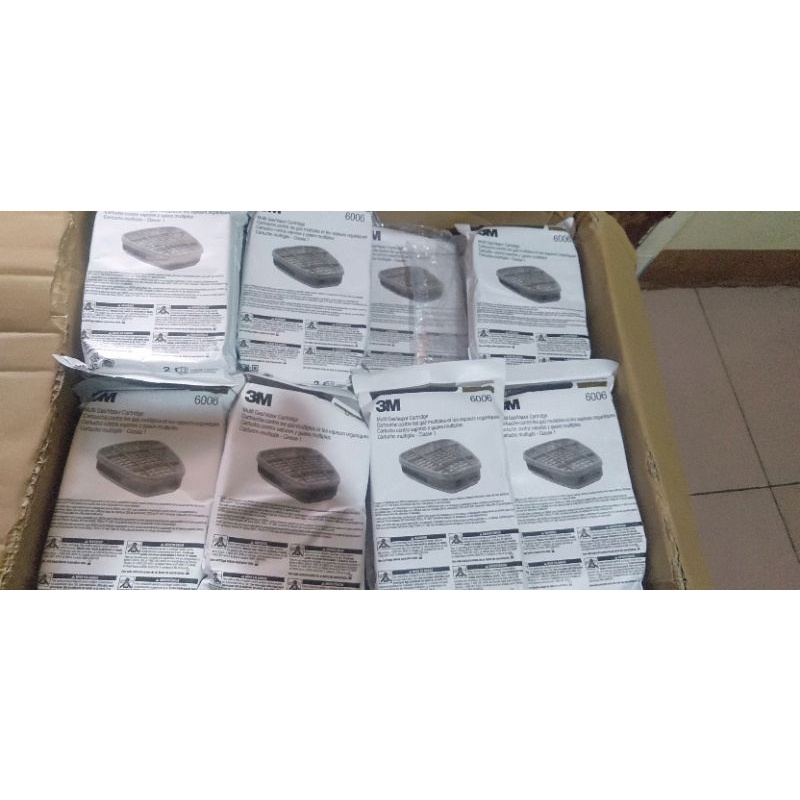 3M Masker Rousabel 6200 + Catridge 6006 Original 3M