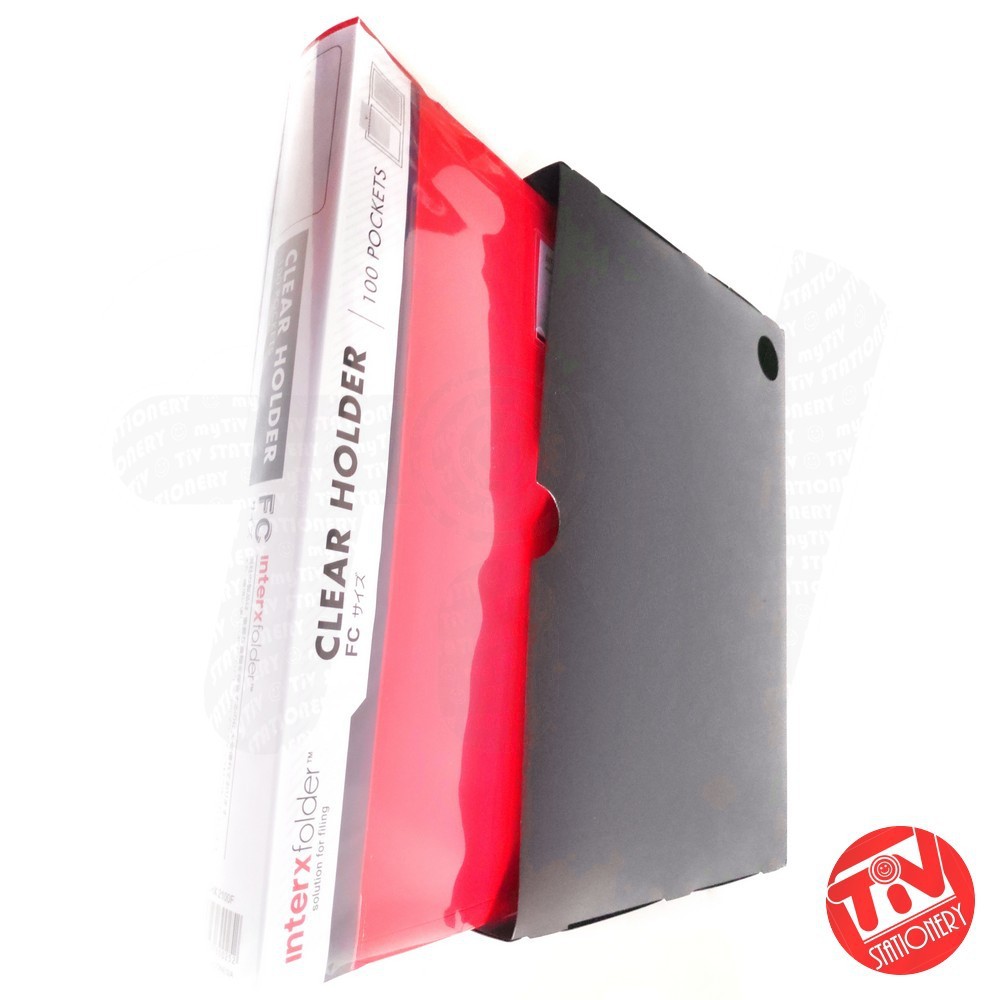 

Clear Holder Interx F4 | FC 100 Pockets (+ Box Cover)